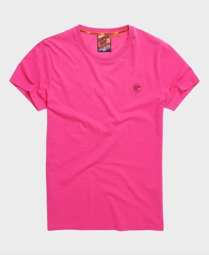 Superdry Organic Cotton Collective Férfi Pólók Rózsaszín | CBSKH8741